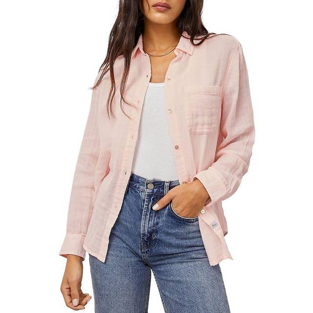 Rails Ellis Cotton Shirt, Petal