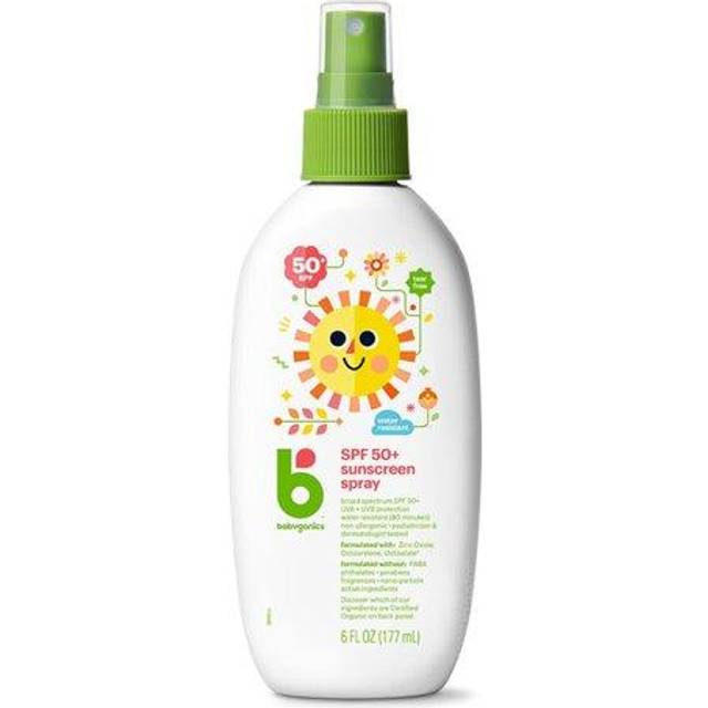 Babyganics Baby Sunscreen Mineral SPF 50 Spray 6 fl oz