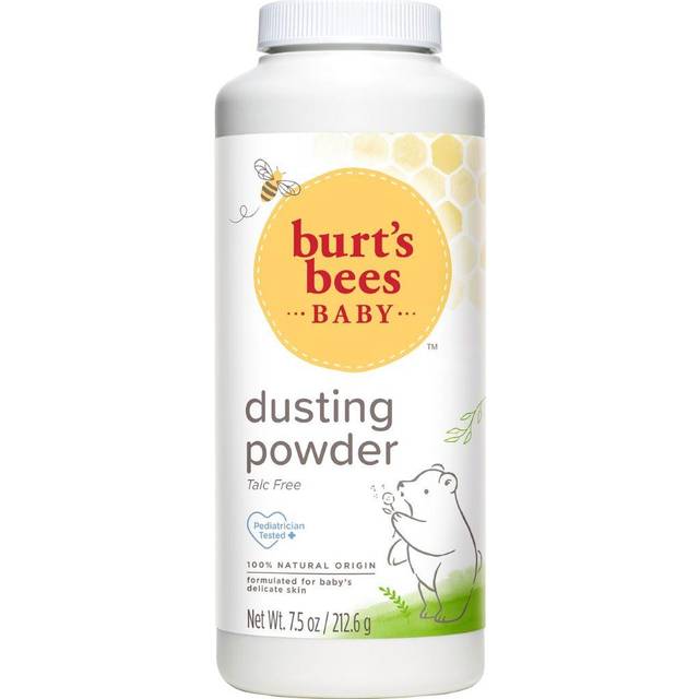 Burt's Bees Baby Dusting Powder Talc Free 7.5 oz