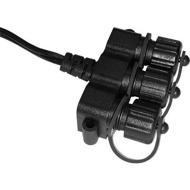 Techmar 3 Way Cable Connector - Black