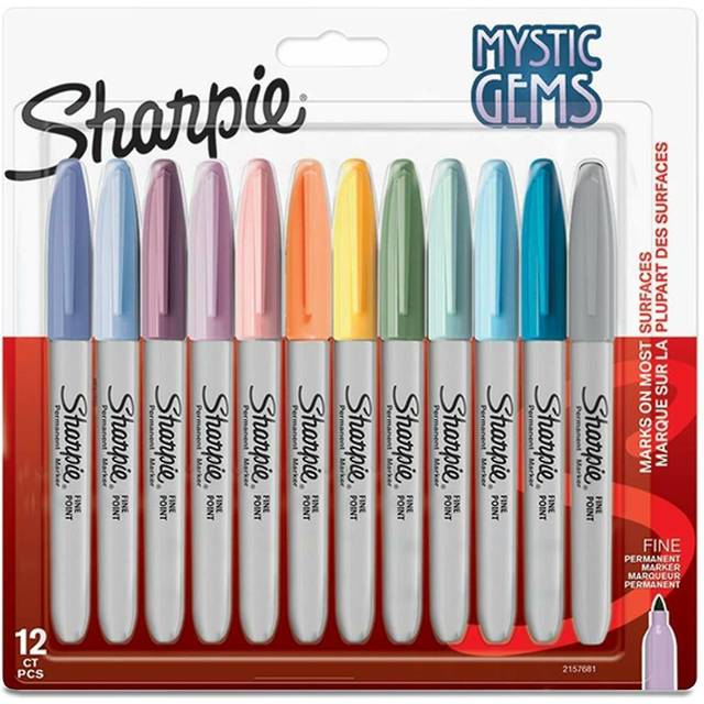 Sharpie Mystic GEM Marker Asst PK5 - Assorted