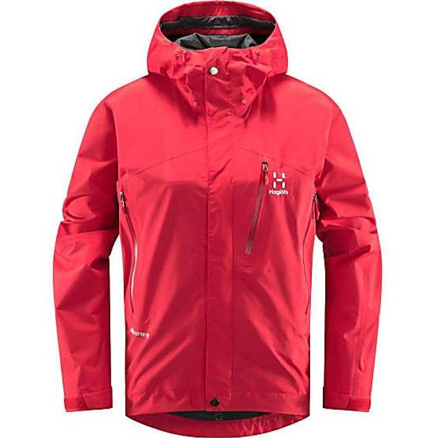 Hagl&#xF6;fs Astral GTX Jacket Women - Regnjacka - Dam Scarlet Red XXL