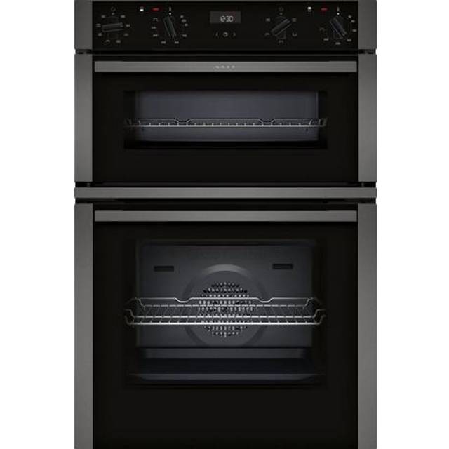 Oven Neff N50 U1ACE2HG0B Built In Electric Double Oven, Graphite Grey