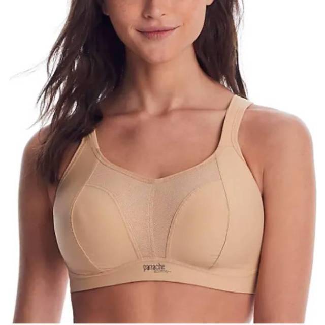 Panache kvinnors bygel sportdräkt ytterkläder, ogenomskinlig, Latte, 80E