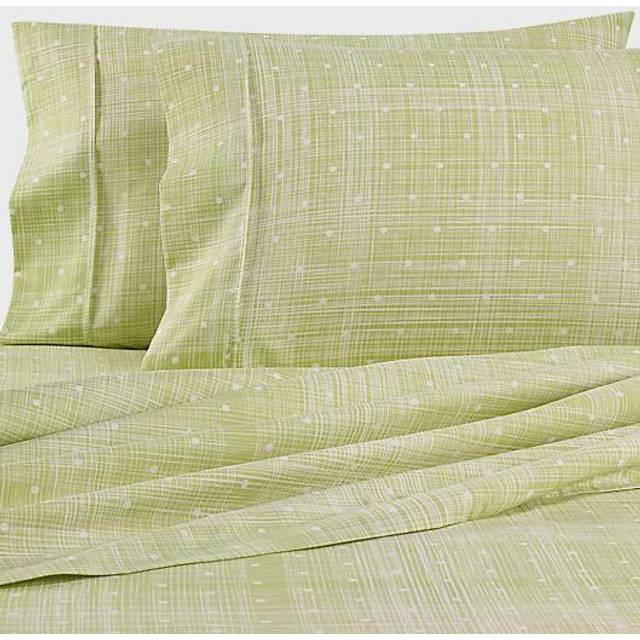 Linen Market 4 Piece Full Bedding Sheet Set (Moss Polka) - Sleep Better Than Ever with These Ultra-Soft & Cooling Bed Sheets for Your Full Size Bed -
