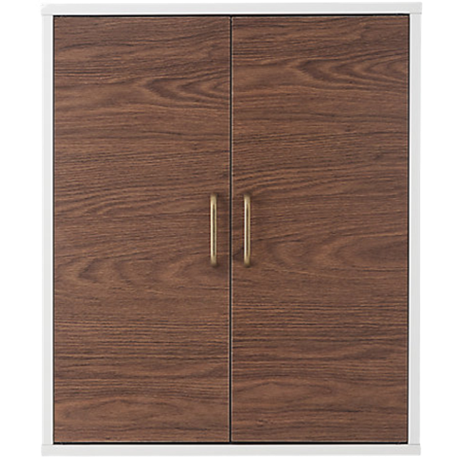 Teamson Home Wooden Bathroom Wall Medicine Cabinet Storage EHF-F0011 - Brown