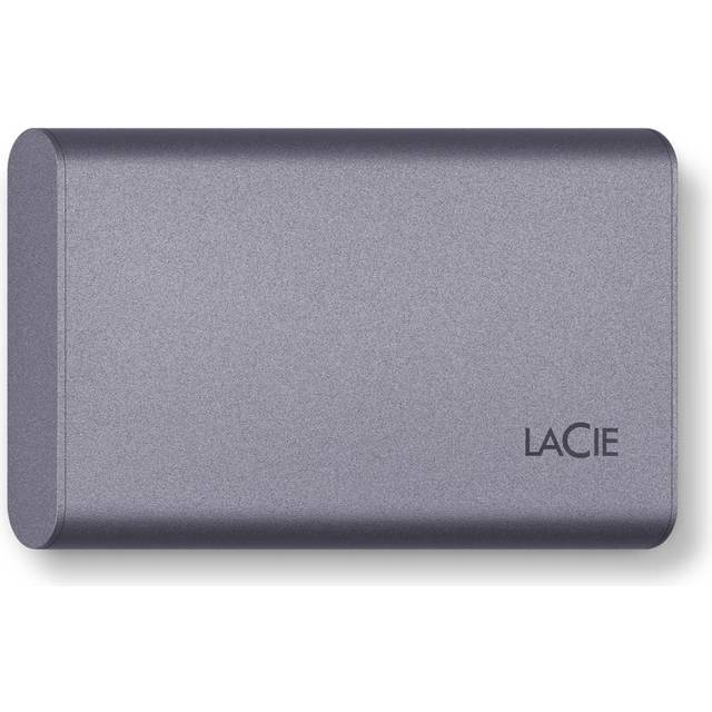 LaCie Mobile SSD Secure Thunderbolt technology 500 GB USB Type-C 3.2 Gen 2 (3.1 Gen 2) Grey