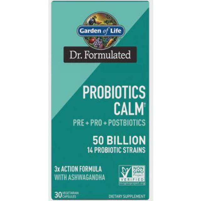 Garden of Life  Probiotics Calm  50 Billion  30 Vegetarian Capsules