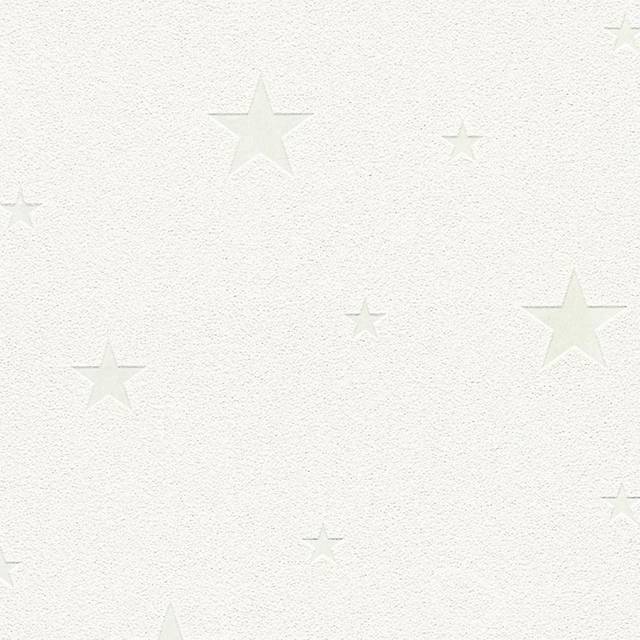 Glow in the Dark Stars Wallpaper White AS Creation 32440-1