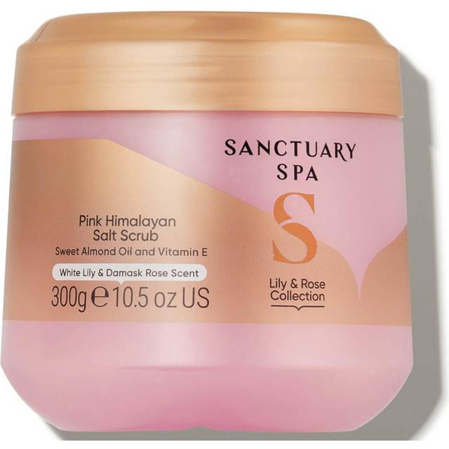 Sanctuary Spa Lily & Rose Collection Pink Himalayan Salt Scrub 300g