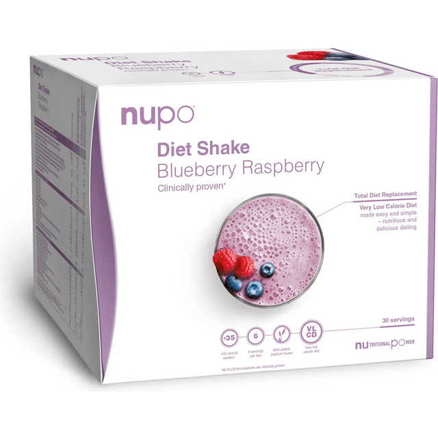Nupo Diet Shake Blueberry Raspberry - Storpack