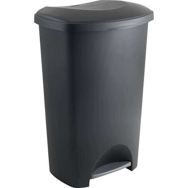Addis 50L Pedal Bin - Black