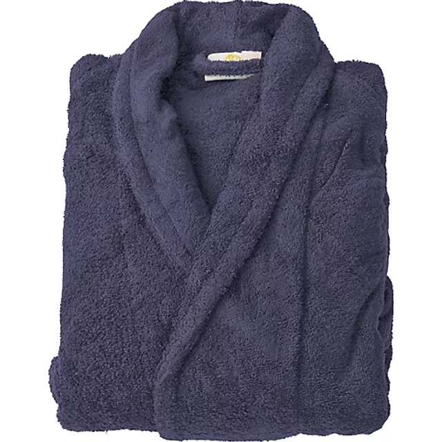 Superior Long-Staple Combed Terry Unisex Adult Long Staple Combed Cotton Bathrobe