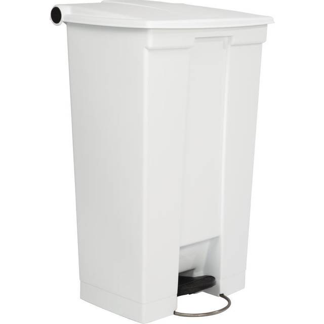 Rubbermaid 23G/87L Step-on Container White