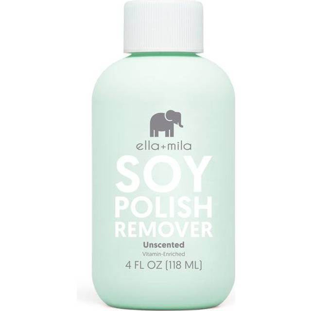 ella+mila - Soy Nail Polish Remover - Unscented - 4 oz