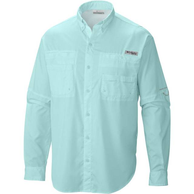 Columbia Men s PFG Tamiami II Long Sleeve Shirt - Tall- - Green (5XT)