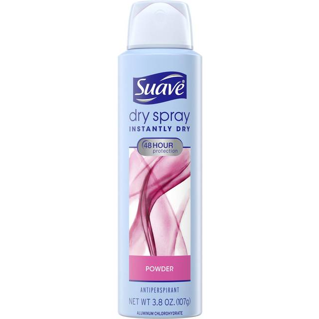 Suave Dry Spray Antiperspirant Deodorant Powder Fresh 3.8 Oz.