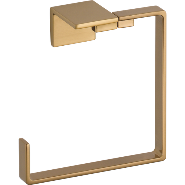 Delta 77746-CZ Vero Towel Ring  2.92 x 6.5 x 6.5 Inches  Champagne Bronze