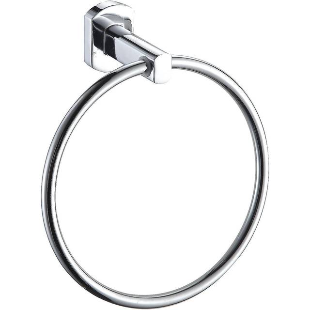 Showerdrape Admiralty Towel Ring, Grey