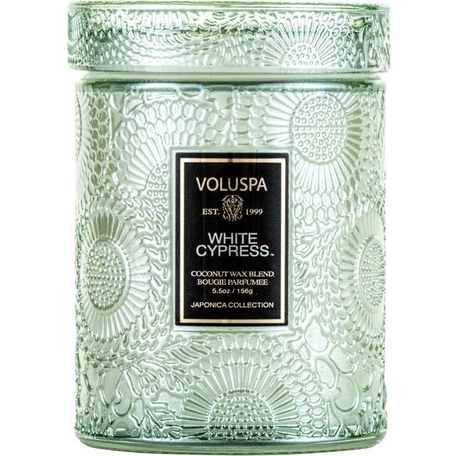 Voluspa-Small Jar Candle - White Cypress-156g/5.5oz