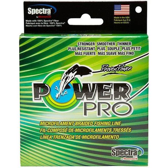 Power Pro Braided Spectra Line 10lb x 300yds Grön (1375) grön