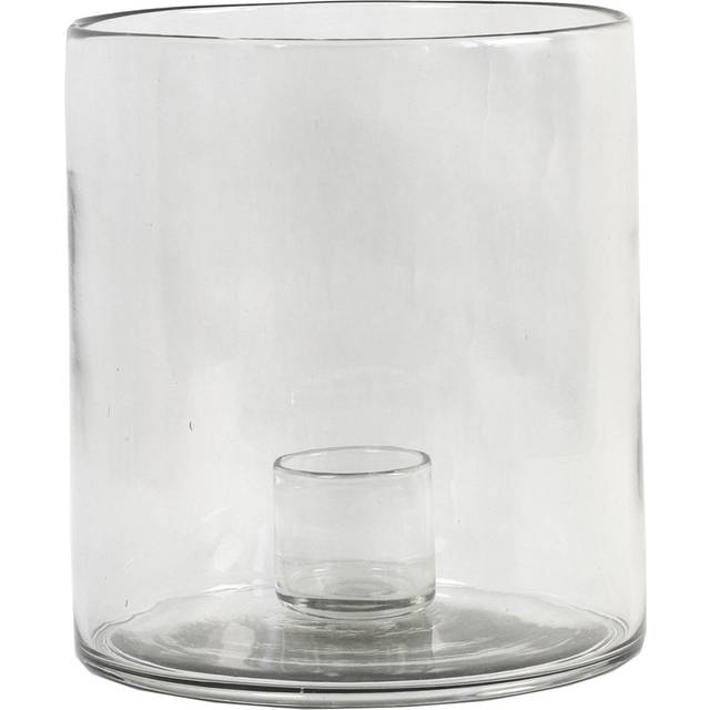 Luna ljuslykta, large - Glas (Large)