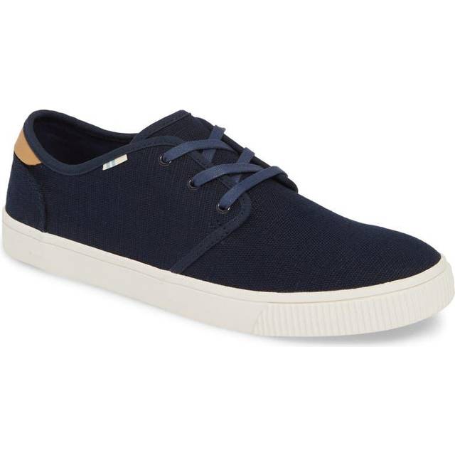 TOMS Men's Carlo Canvas Pumps - UK 7 - Blue