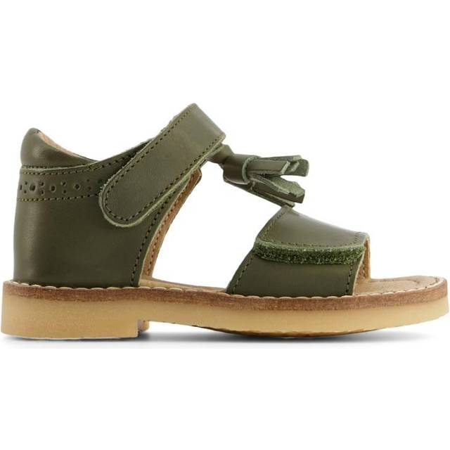 Young Soles Kids' Flo Tassel Detail Leather Sandals