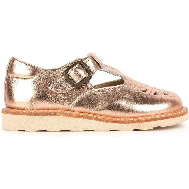 Young Soles Kids' Rosie T-Bar Leather Shoes