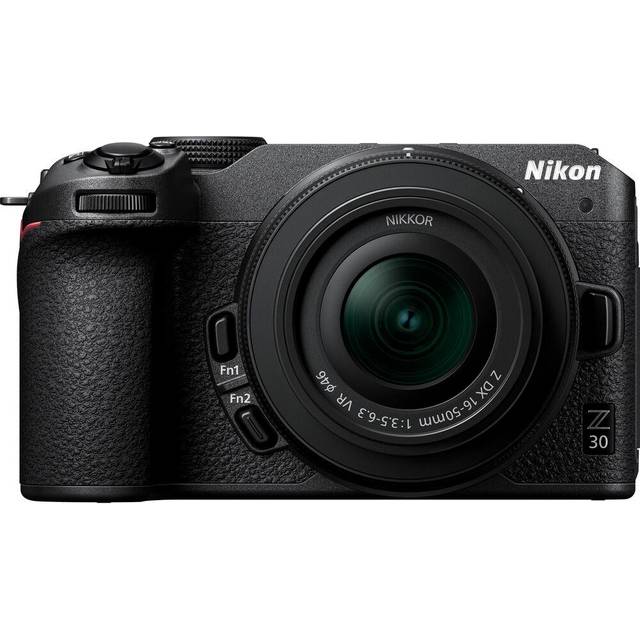 Nikon Z 30 Mirrorless Camera Body with NIKKOR Z DX 16-50mm f/3.5-6.3 VR Camera Lens in Black