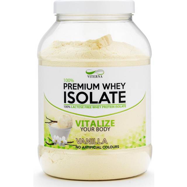Viterna 100% Premium Whey Isolate Vanilla Pulver 900 g