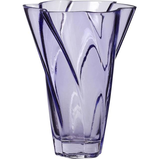 Vase Hubsch Interior Bloom - Violet - 15x18 cm