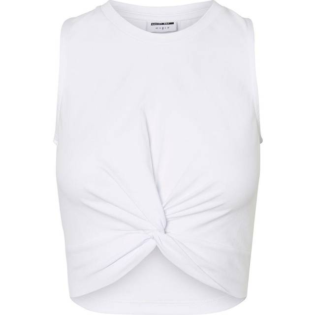 Noisy May - Twiggi Bright White - Top - white - M - 95% Cotton, 5% Elastane,Jersey