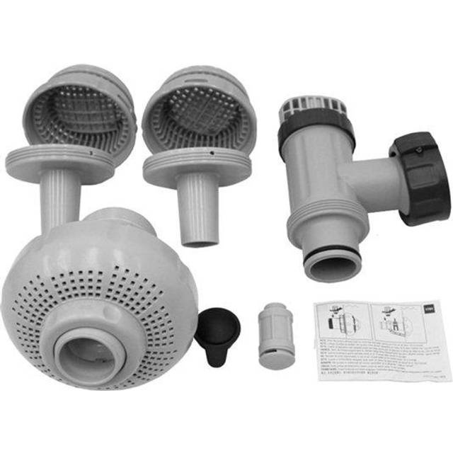 Stort pool inlopp & utlopp sil set Intex reservdelar 26005