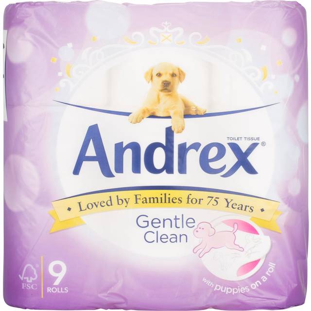 Andrex Family Soft Toilet Tissue 9 Roll