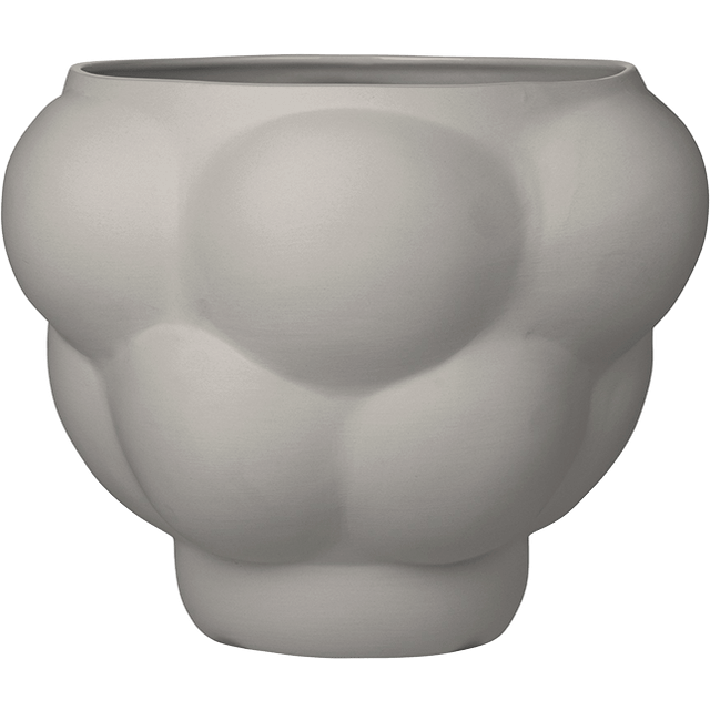 Louise Roe - Balloon Bowl 05 - Vas - Ink Black - Ø24-32 x H24 cm