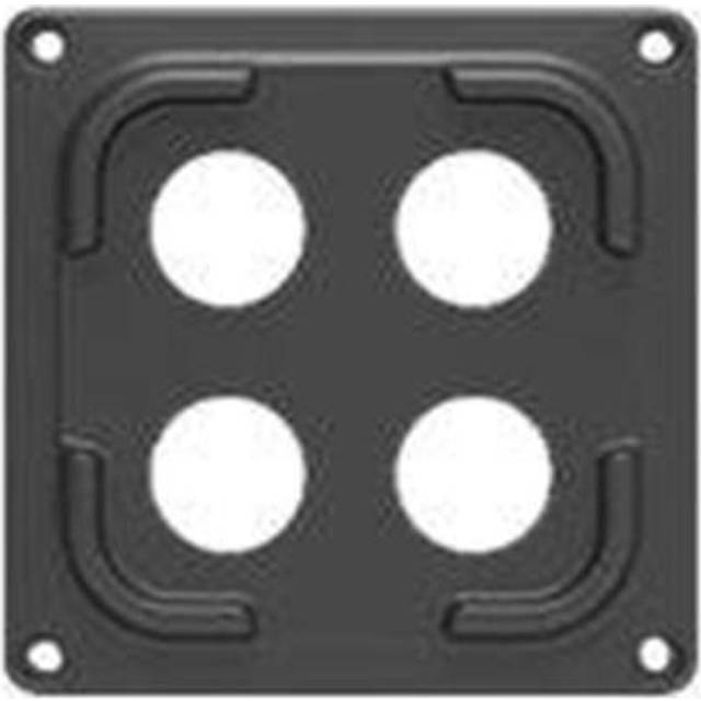 Compulocks Universal Tablet Magnetic Glass Mount - Monteringssats (magnetisk montering) - för surfplatta - magnetix - svart - monteringsgränssnitt: 100 x 100 mm - glasmonterad
