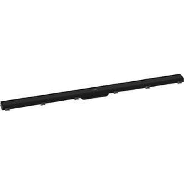 Hansgrohe RainDrain Match Black Shower Drain 1200 Finish Set &amp; Adj