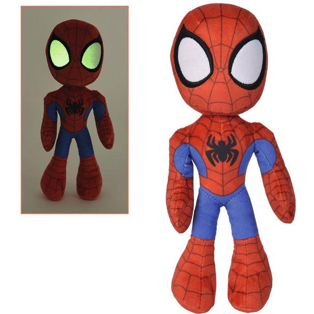 Spidey And His Amazing Friends Glow in the Dark Eyes Plush Soft Toy