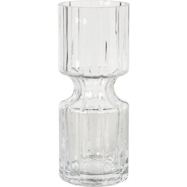 Broste Copenhagen Hyacint glass vase 20 cm Clear