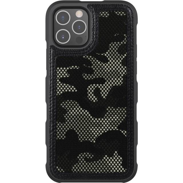 Nillkin Camouflage Hybridskal iPhone 12 & 12 Pro - Svart