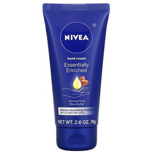 Nivea, Essentially Enriched Hand Cream, Almond Oil & Shea Butter, 2.6 oz (74 g)