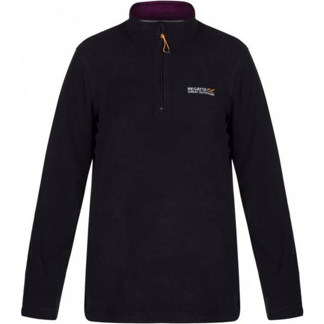 Regatta Women's Sweethart Lightweight Half-zip Fleece Black, Size: 10