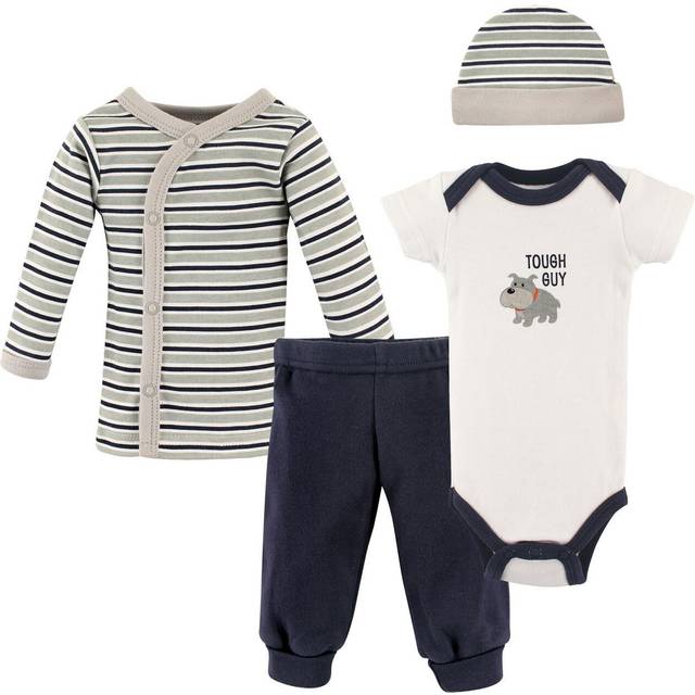 Luvable Friends baby boys Cotton Preemie Layette Set  Tough Guy  Preemie US