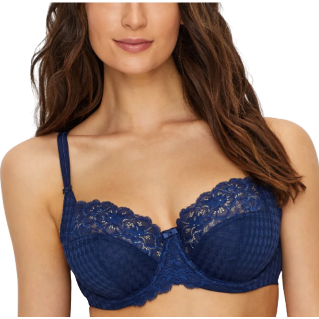 Panache Envy Underwired Full Cup Bra - Navy