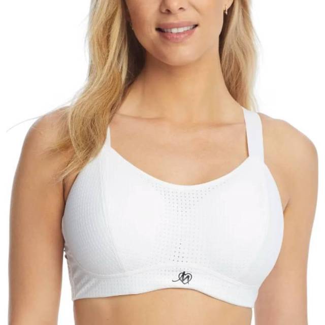 Pour Moi Energy Empower U/W Lightly Padded Convertible Sports Bra - White, White, Size 34Ff, Women - 34FF
