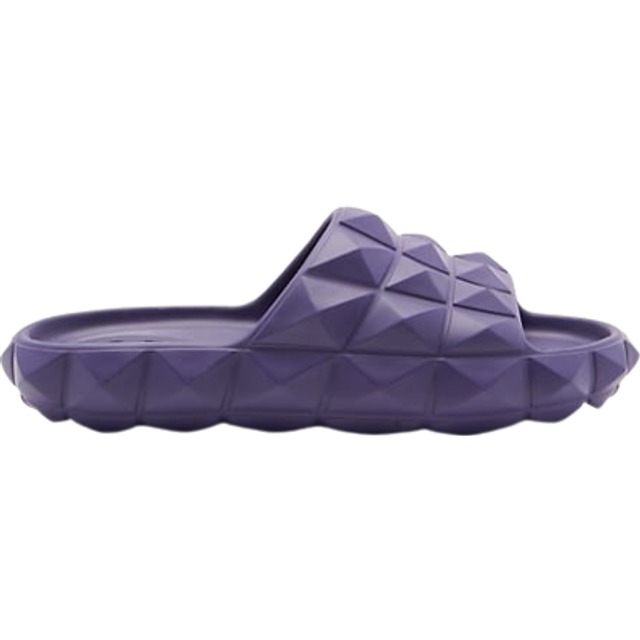 Valentino Roman Stud Turtle Rubber Slide
