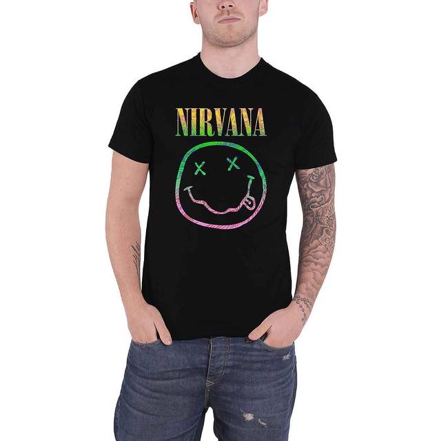 Nirvana T-Shirt - Sorbet Ray - S to XXL - for Men - black