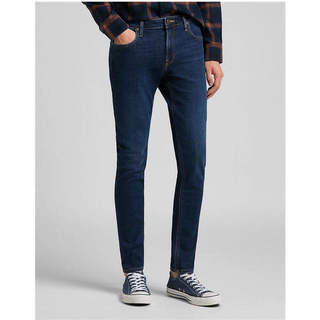 Lee herr Jeans Malone, Mörk martha, 32W / 34L