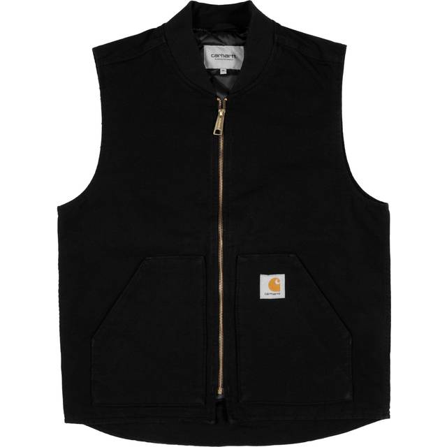 Vest Carhartt WIP Classic Vest UNISEX Black Rinsed S (S)